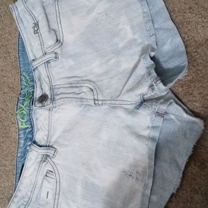 Bnwot fox shorts sz7